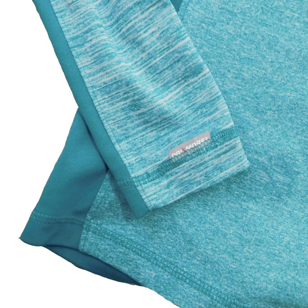 DANSKIN WMNS XS 1/2 ZIP THUMB HOLES  PULLOVER - Picture 5 of 6